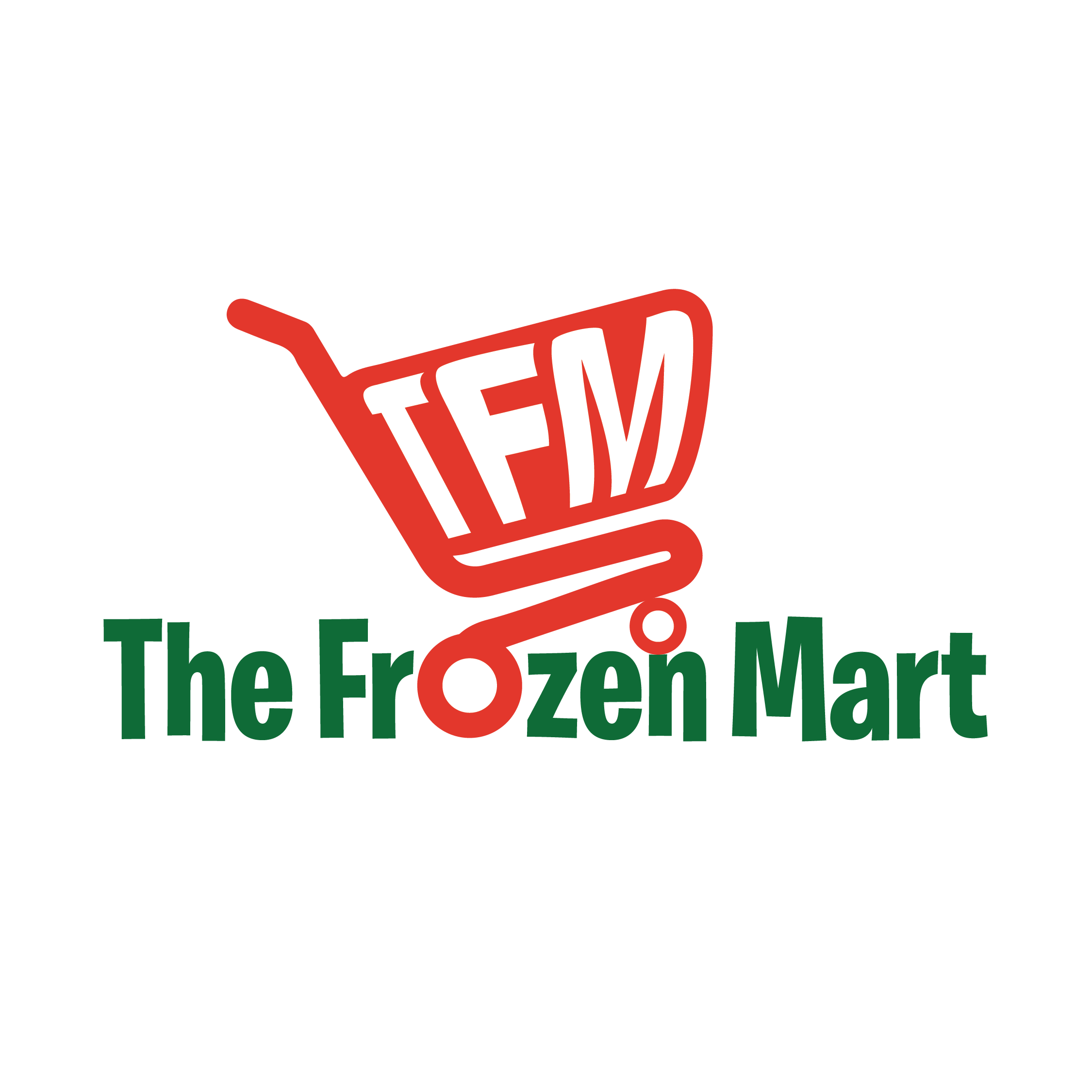 The Frozen Mart logo - frozen food store in Kharghar, Navi Mumbai